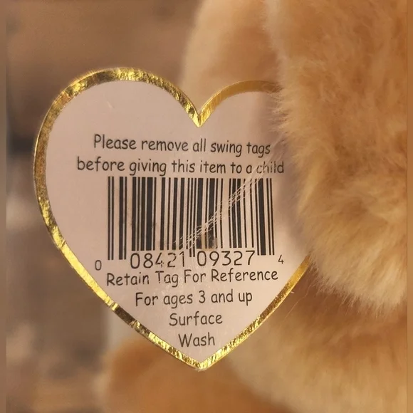 Ty Beanie Buddies Hope praying bear plush H44 - Picture 8 of 10